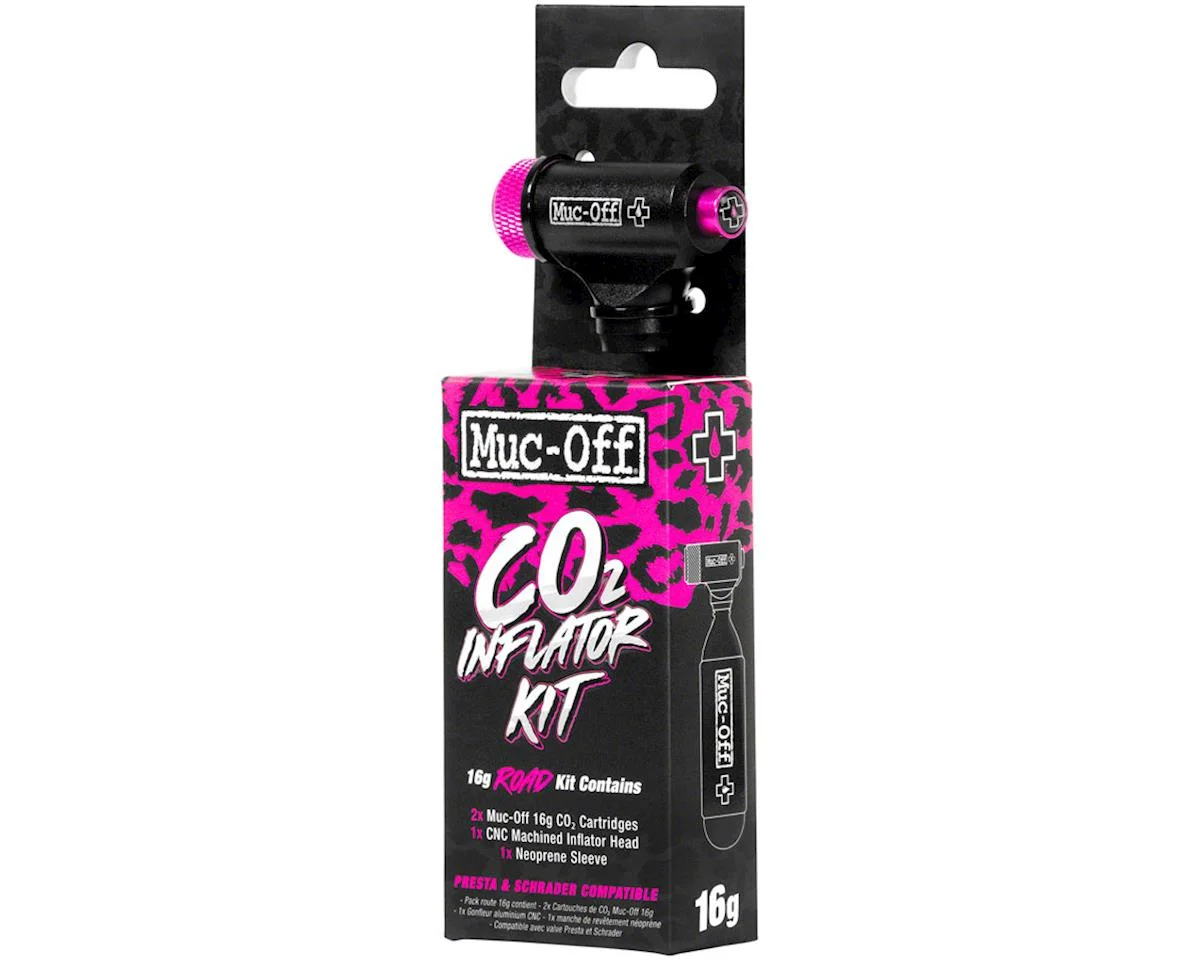 Muc-Off Road Inflator Kit (w/ 16g Cartridges)